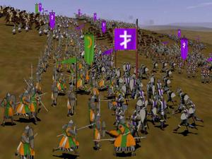 download fight of The Battle of Maclodio for the game Medieval 2