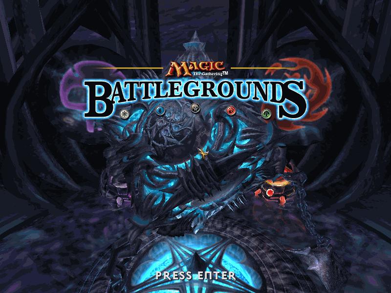Magic: The Gathering - Battlegrounds Download (2003 Strategy Game)