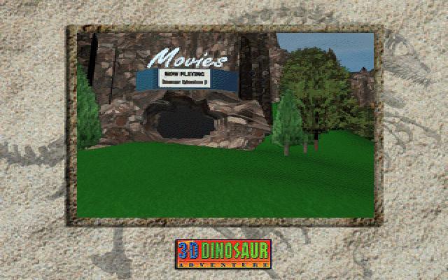 VINTAGE PC GAME/SOFTWARE~ Dinosaur Adventure 3-D Ages 4-8 Years