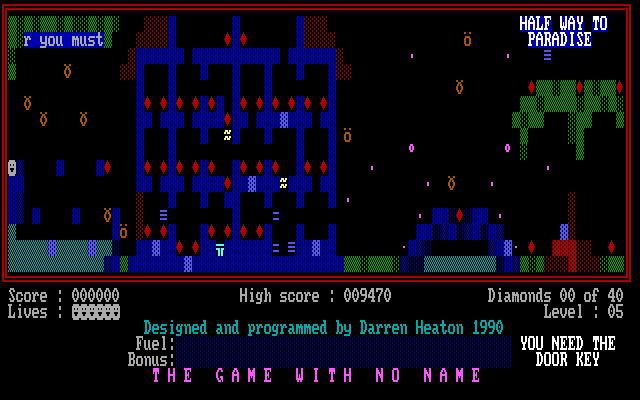 Game With No Name, The Download (1990 Strategy Game)
