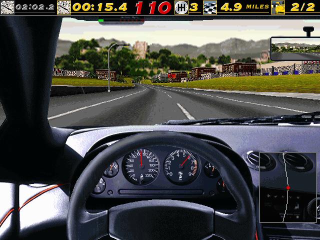 Need For Speed: Special Edition gameplay (PC Game, 1996) 