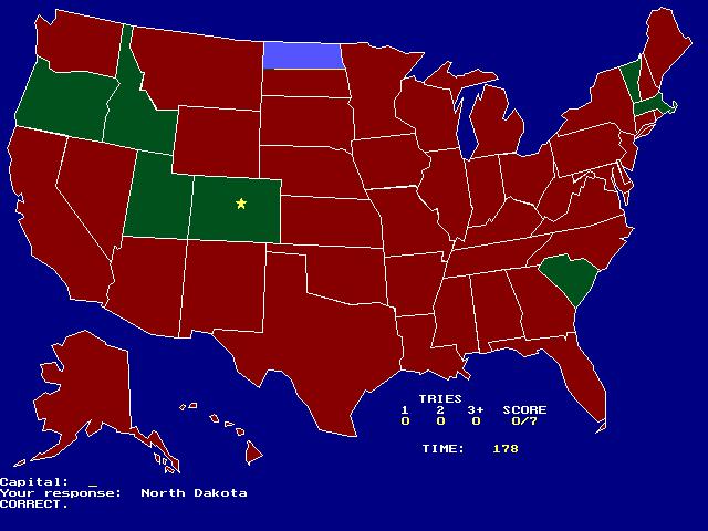 United States Quiz Download (1993 Strategy Game)