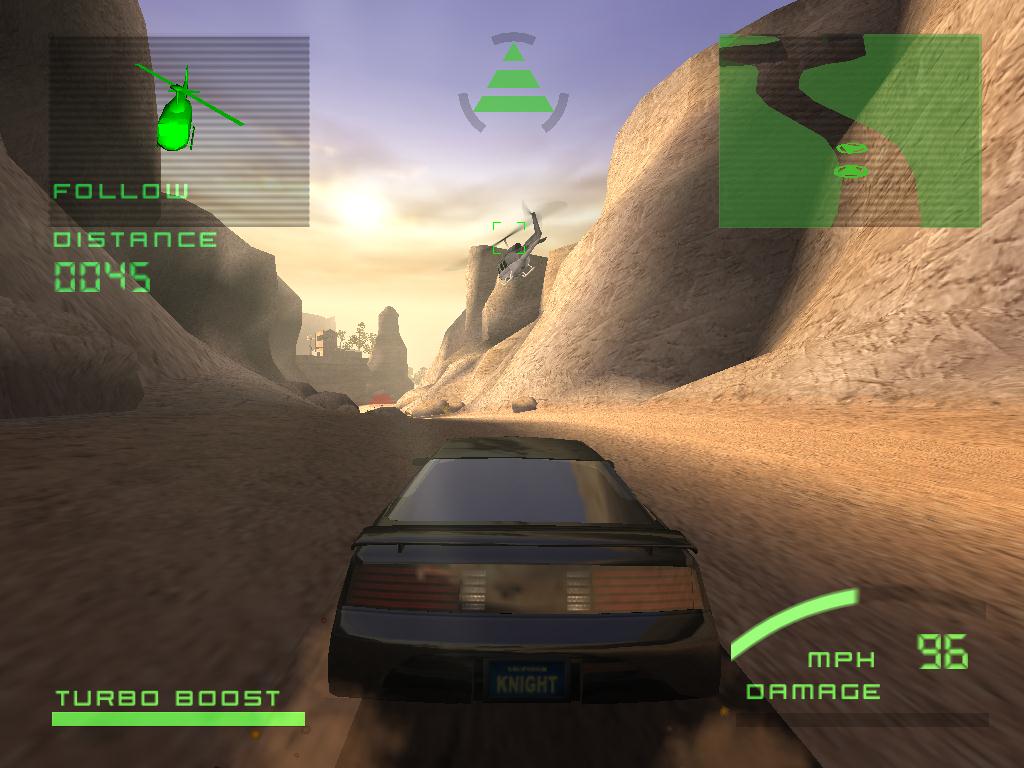 Knight Rider: The Game Download (2002 Arcade action Game)