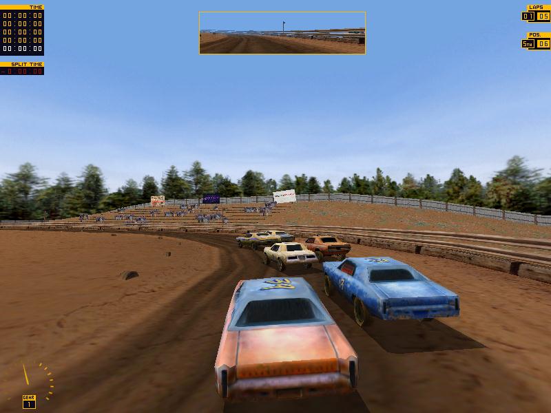 dirt track racing game