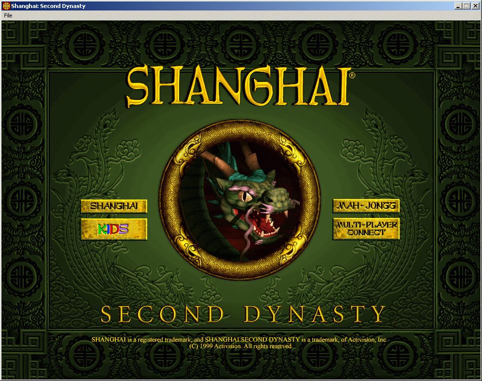 Mahjong Shanghai Dynasty