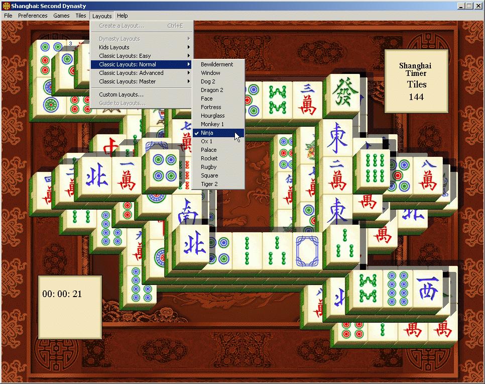Play Mahjong Shanghai Dynasty online on GamesGames