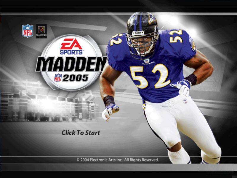 Madden 2005 Cover