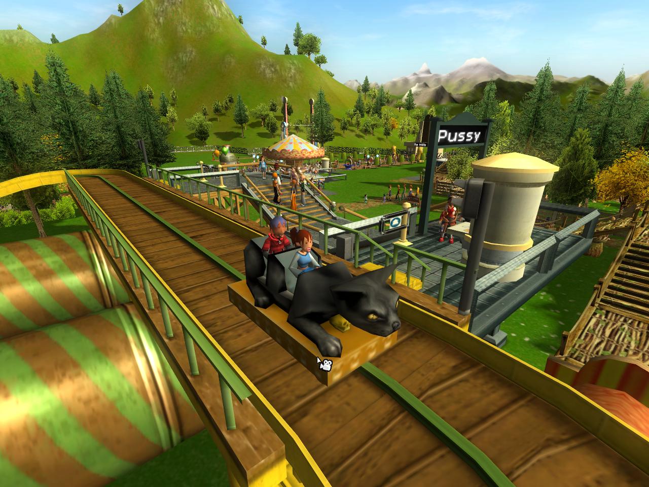  RollerCoaster Tycoon 3: Platinum [Download] : Video Games