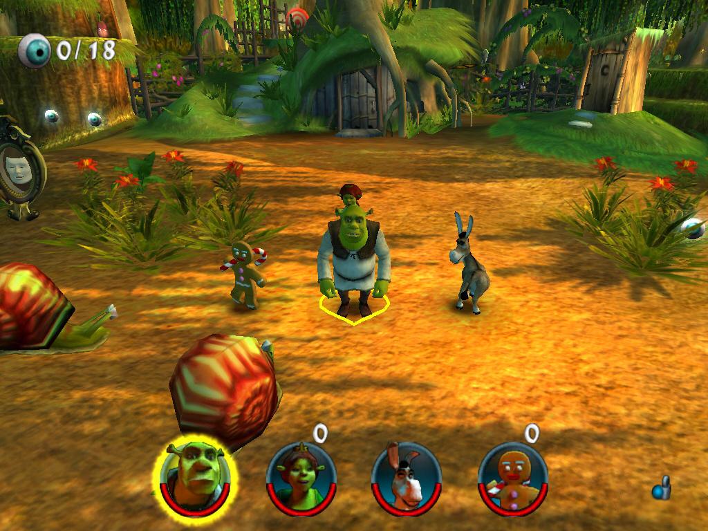 Shrek 2 Team Action Download 2004 Arcade Action Game