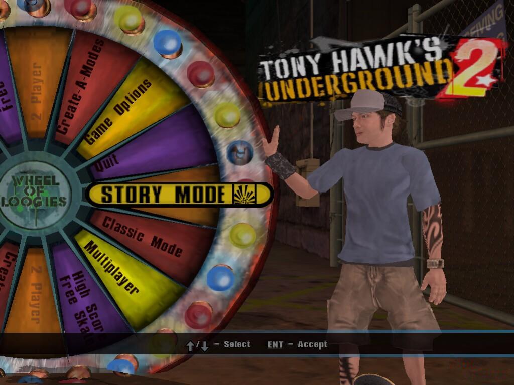 Tony hawk underground for pc