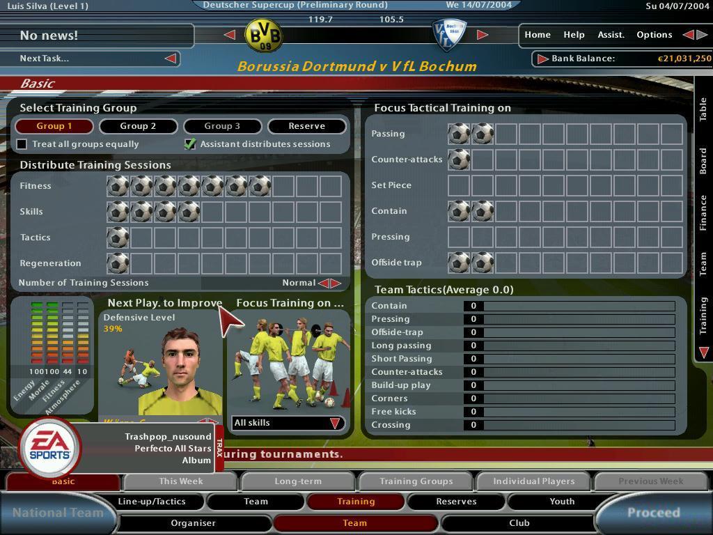 Total Club Manager 2005 Free Pc