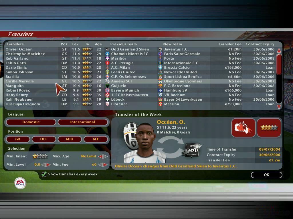 football manager 2005