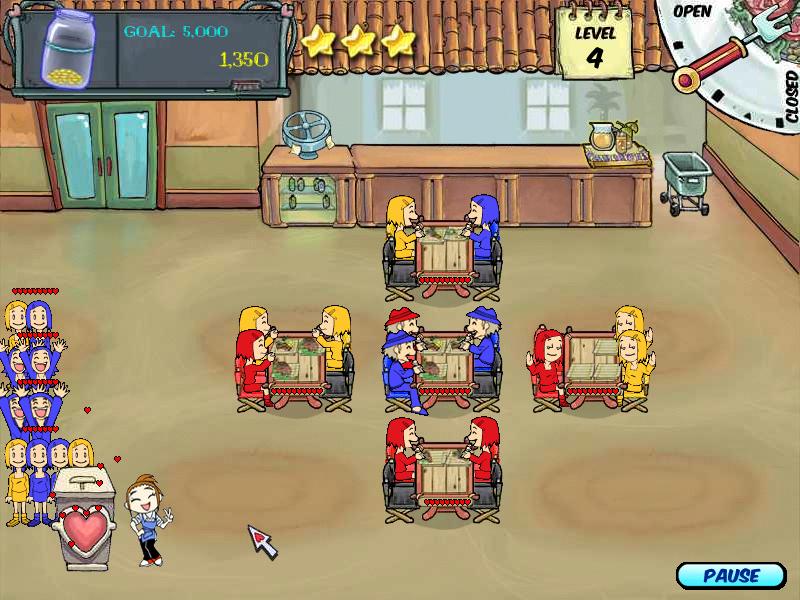 Screenshot of Diner Dash (Windows, 2005) - MobyGames