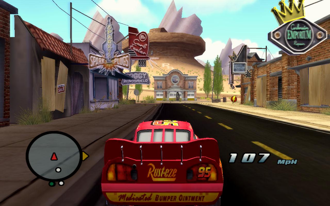 Disney/Pixar Cars Download (2006 Simulation Game)