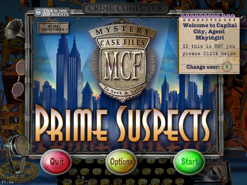 Mystery Case Files: Prime Suspects Download (2006 Puzzle Game)