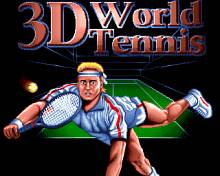 3D World Tennis screenshot #1