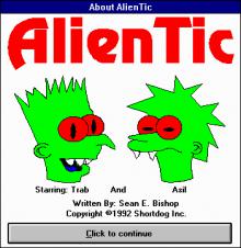 AlienTic screenshot
