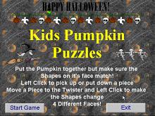 Kid's Pumpkin Puzzles screenshot
