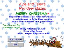 Reindeer Mazes screenshot
