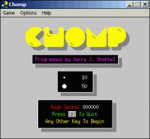 Chomp screenshot