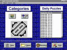 Crosswords & More for Windows screenshot