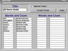 Crosswords & More for Windows screenshot #2