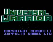 Universal Warrior screenshot