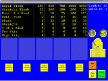 Masque Video Poker screenshot