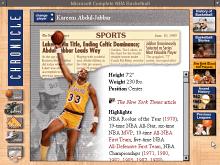 Microsoft Complete NBA Basketball Guide '94-'95 screenshot #10