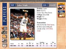 Microsoft Complete NBA Basketball Guide '94-'95 screenshot #13