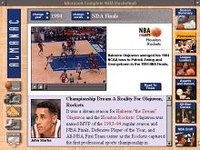 Microsoft Complete NBA Basketball Guide '94-'95 screenshot #4