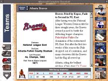 Microsoft Complete Baseball: 1995 Edition screenshot #14