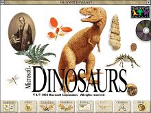 Microsoft Dinosaurs screenshot #1