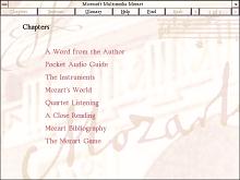 Microsoft Multimedia Mozart screenshot #1