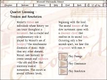 Microsoft Multimedia Mozart screenshot #10