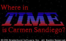 Where in the Time is Carmen Sandiego screenshot