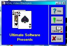 Real Video Blackjack screenshot #1