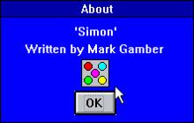 Simon screenshot