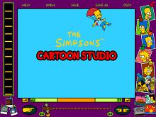 Simpsons Cartoon Studio, The screenshot