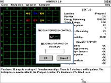 WinTrek 1992 screenshot #7