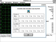 WinTrek 1992 screenshot #8