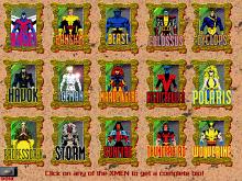 X-Men: Interactive CD-ROM Comic Book! screenshot #2