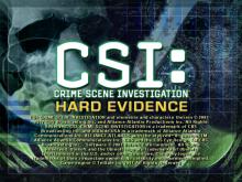 CSI: Crime Scene Investigation - Hard Evidence screenshot