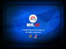NHL 09 screenshot #1