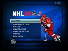 NHL 09 screenshot #2