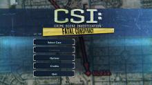 CSI: Crime Scene Investigation - Fatal Conspiracy  screenshot