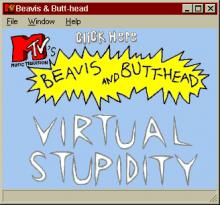 Beavis and Butthead in Virtual Stupidity screenshot