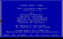 Star Saga: Two - The Clathran Menace screenshot