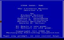 Star Saga: Two - The Clathran Menace screenshot