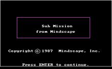 Sub Mission screenshot